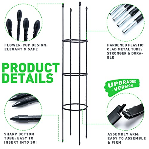 4 Pack Garden Trellis, 60