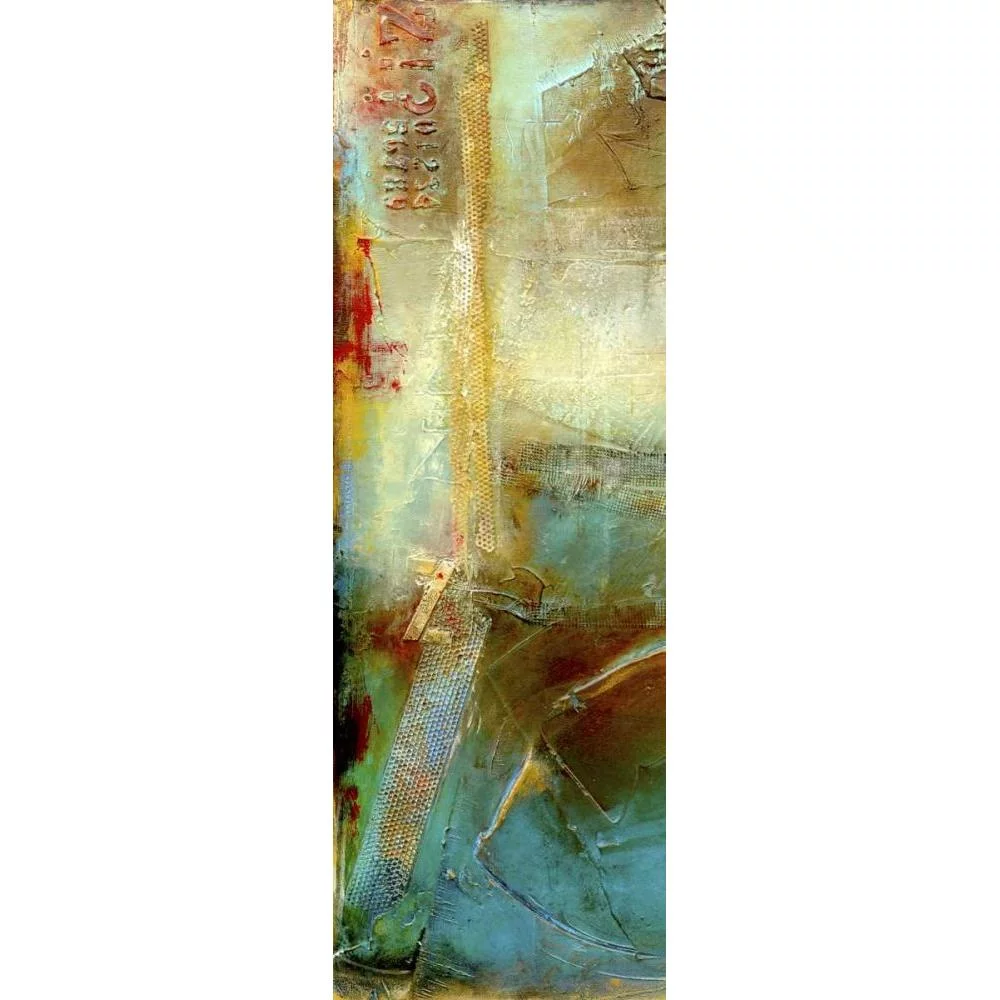 Ashley, Erin 7x14 Black Modern Framed Museum Art Print Titled - Urban Decay I