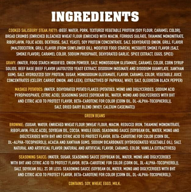 Hungry-Man Salisbury Steak Frozen Dinner, 16 oz - Pack of 8