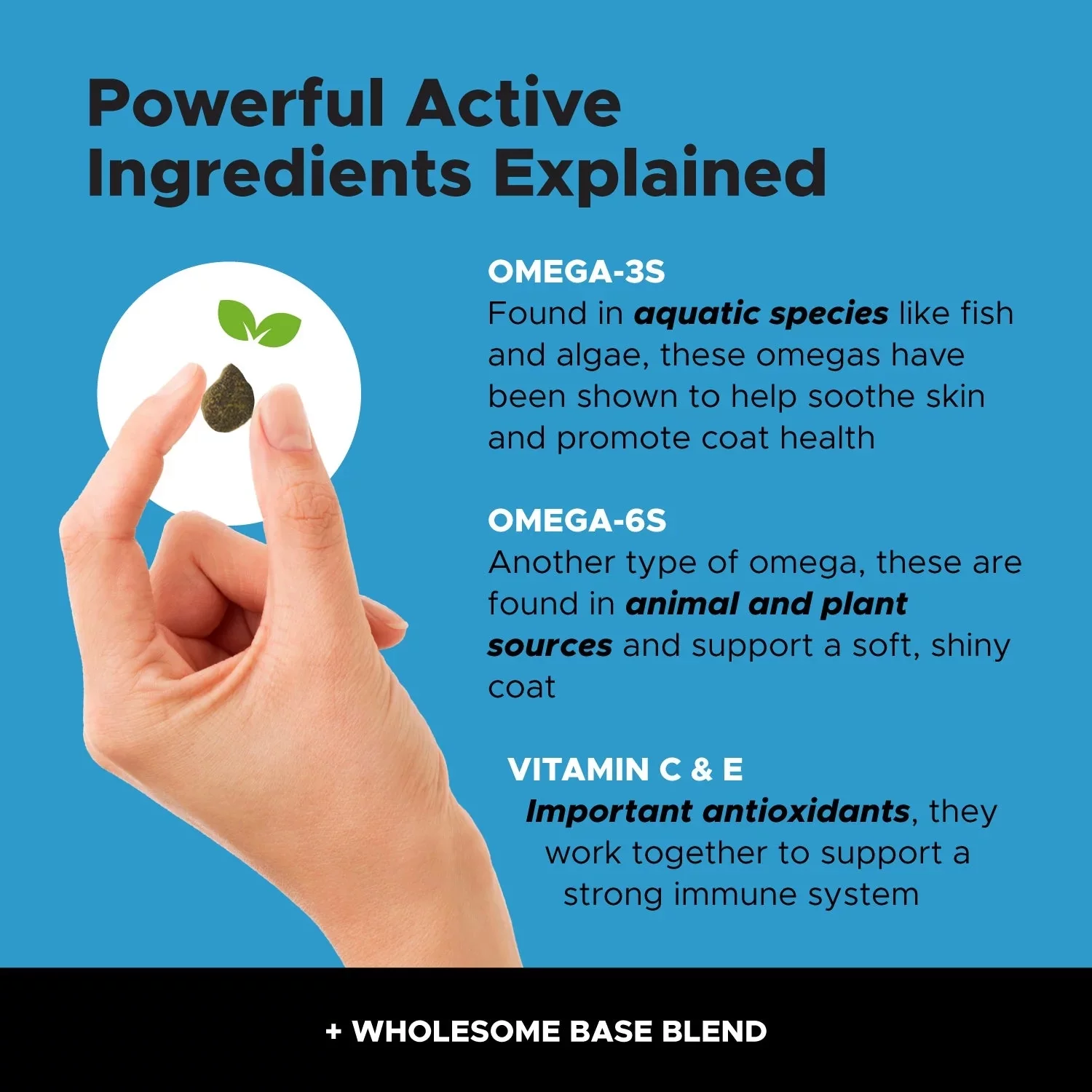 Pet Honesty Dog Skin Health Salmon Fish Oil Soft Chews, Salmon, 90 Ct