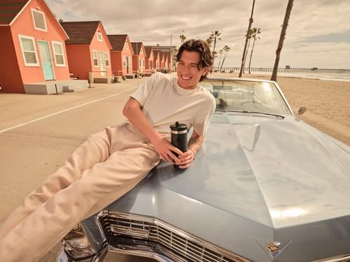 Stanley IceFlow Flip Straw Tumbler with Handle 30 oz | Twist On Lid and Flip Up Straw | Leak Resistant Water Bottle | Insulated Stainless Steel |BPA-Free | Lilac