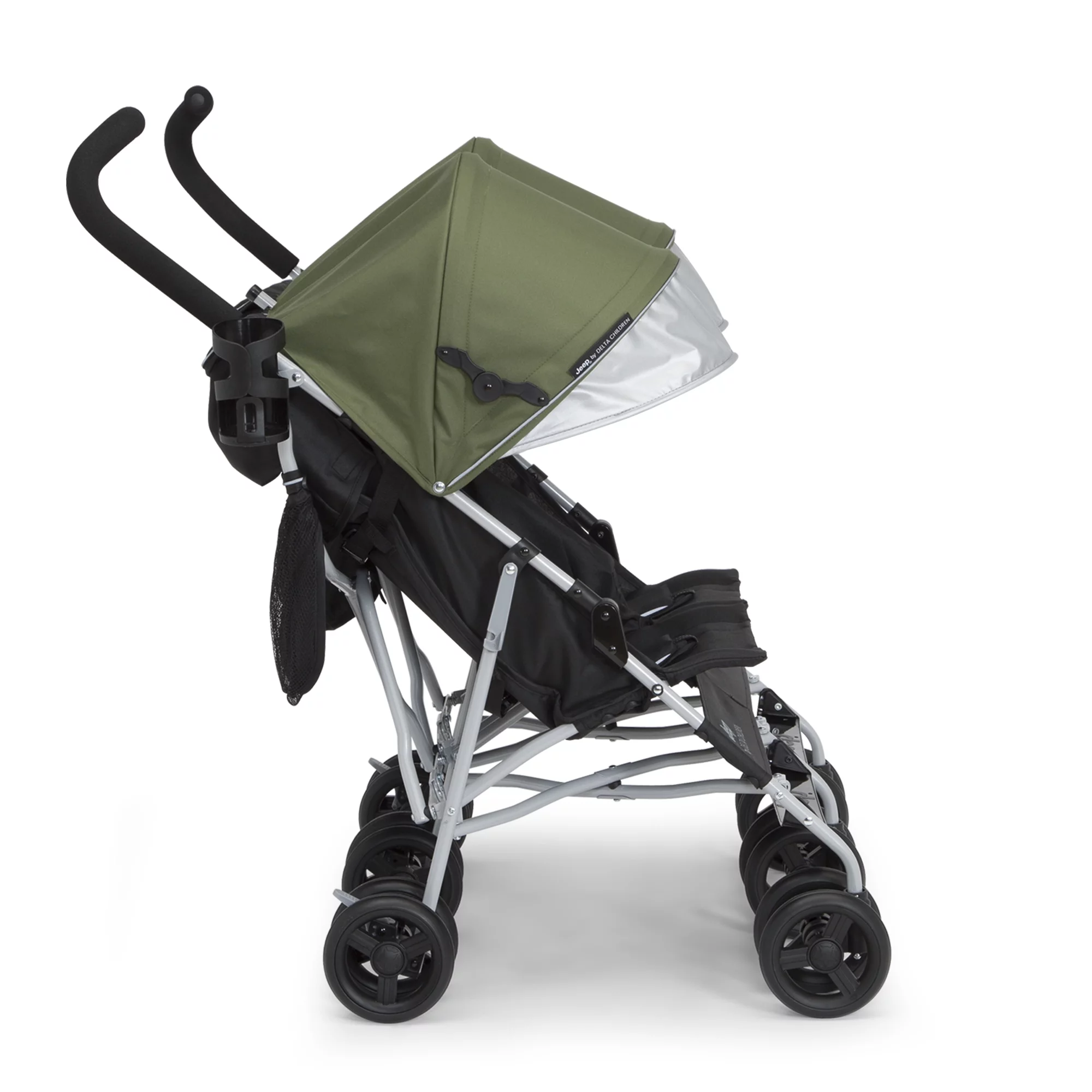 Jeep TurboGlyde Plus Side by Side Double by Delta Children, Olive Green