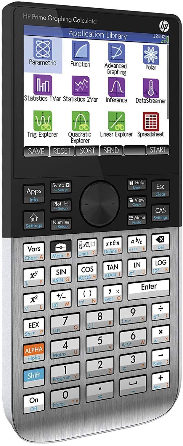 HP - Prime Handheld Graphing Calculator - Black