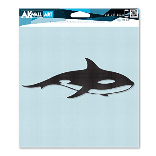 AK Wall Art Orca Vinyl Decal - Select Size