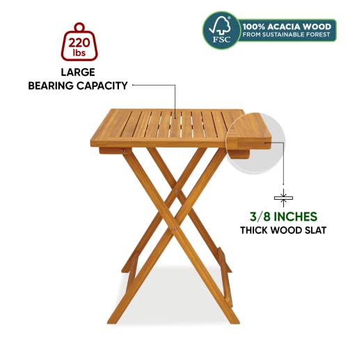 IDZO Heavy Duty 500lbs Weight Capacity Wicker Bistro Table and Chairs Set of 2 with Olefin Fabric Soft Cushions