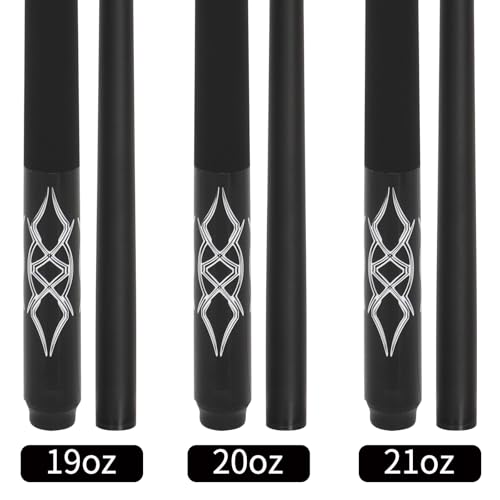Fiberglass Graphite Composite Billiard Pool Cue Sticks 18oz 19oz 20oz 21oz 58inch