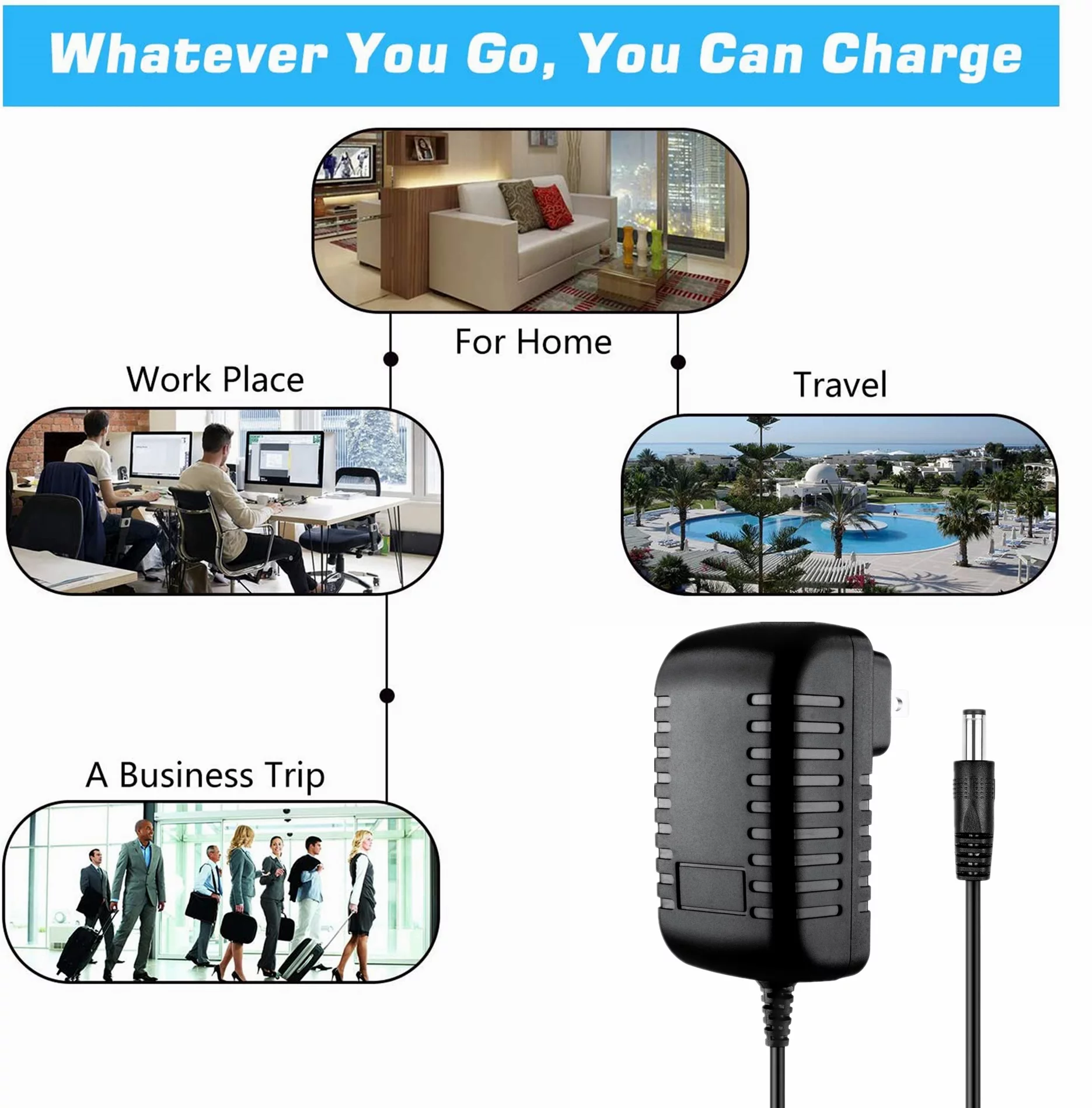 KONKIN BOO Compatible AC Adapter Replacement for MFJ-998 1500 Watt Legal Limit IntelliTuner