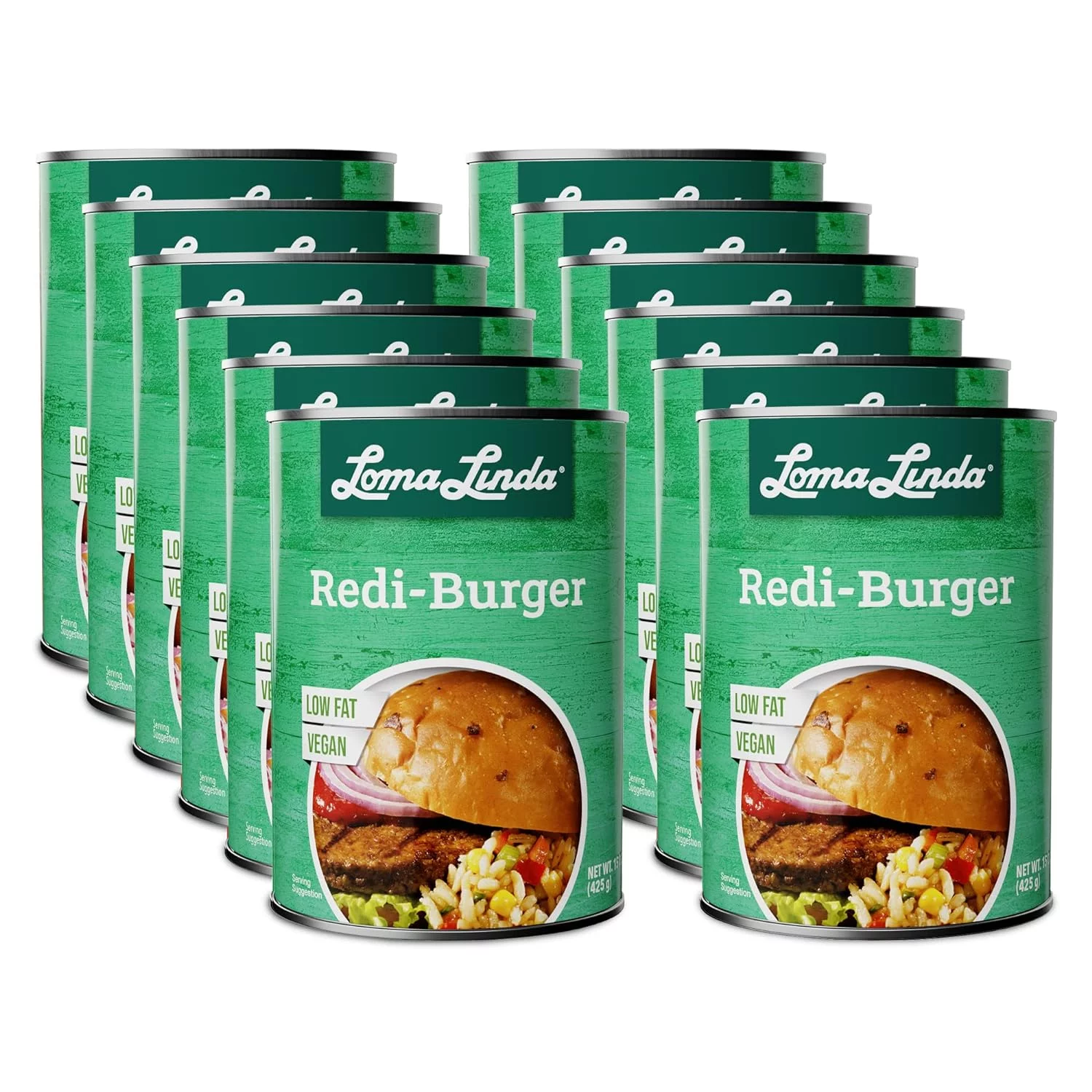 Loma Linda Redi-Burger (15 oz) (Pack of 12) Vegan