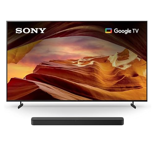 Sony 75 Inch 4K Ultra HD TV X77L Series: LED Smart Google TV KD75X77L- Latest Model, Black