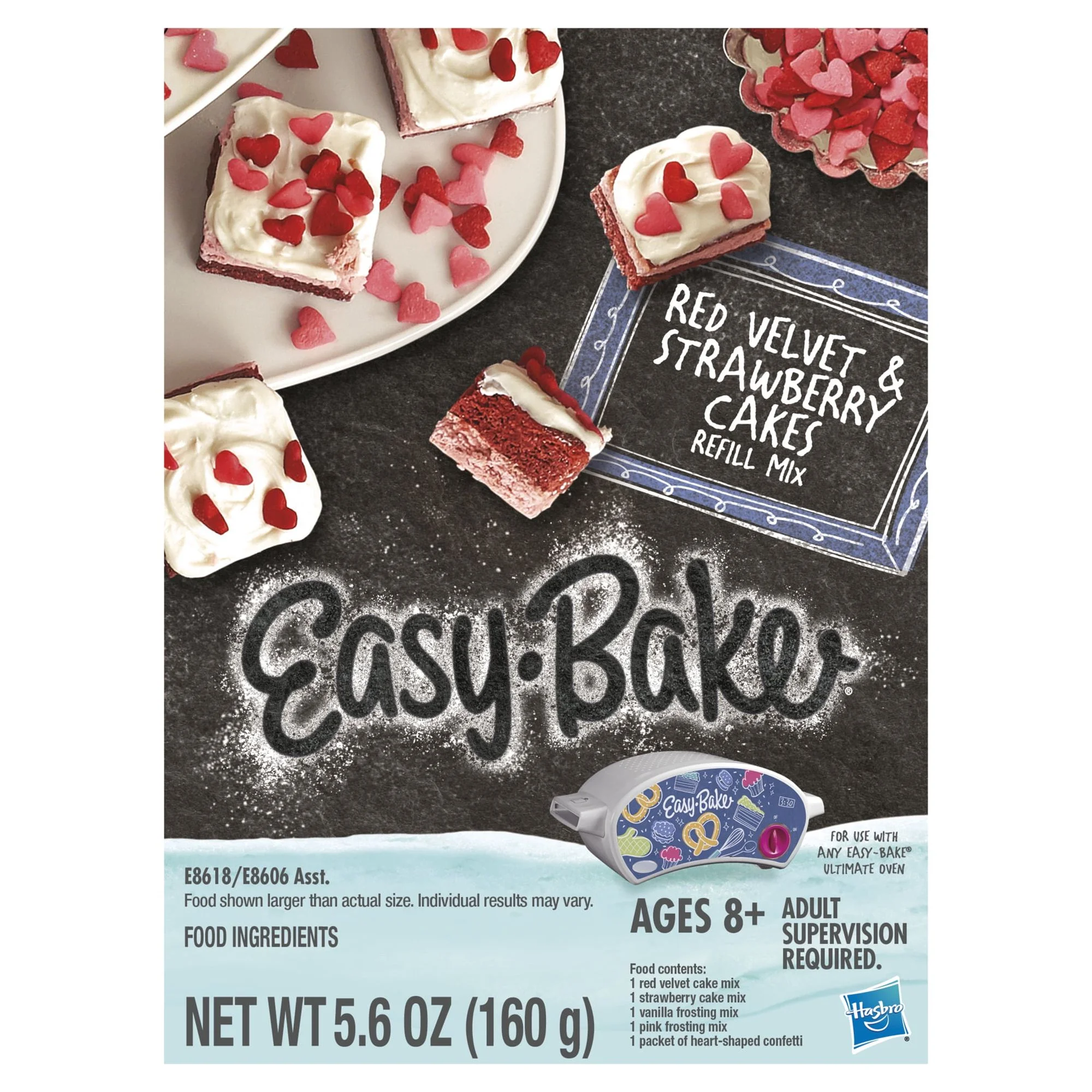 Easy-Bake Ultimate Oven Mix 3-Pack: Pizza, Whoopie Pies, Red Velvet & Strawberry Cake, Walmart Exclusive