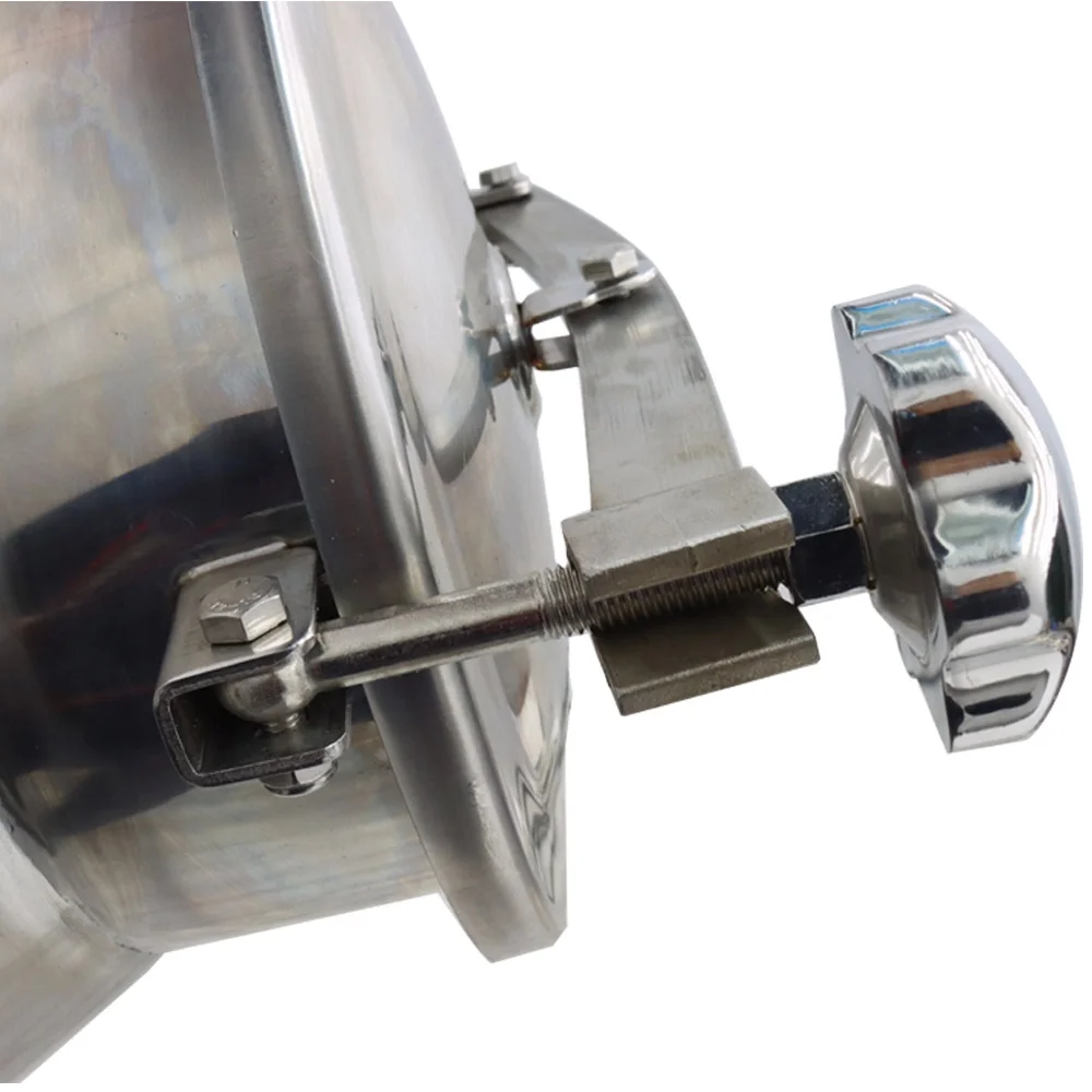 PreAsion 60L Stainless Steel Dry Powder Mixer Metal Metallurgy Powder Blender Drum Powder Blender 110V