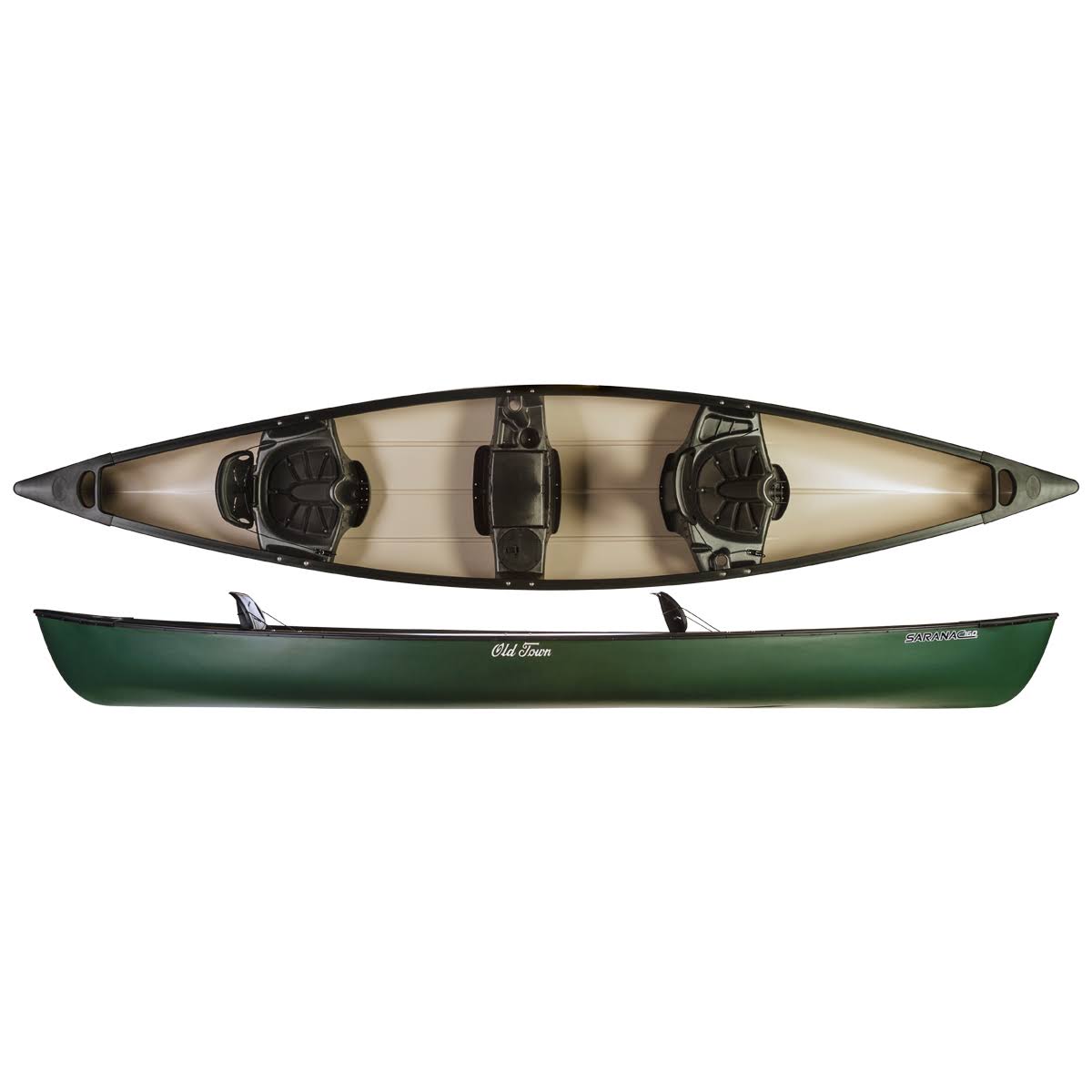 Old Town Saranac 160 Canoe - Green