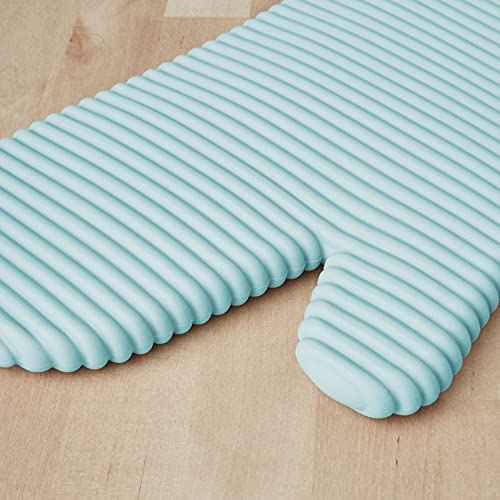 KITCHENAID Ribbed Soft Silicone Oven Mitt 2-Pack Set, 7.5