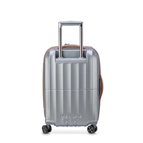 DELSEY PARIS Carrousel Hardside Expandable Luggage with Spinner Wheels, Navy, Carry-on 21 Inch