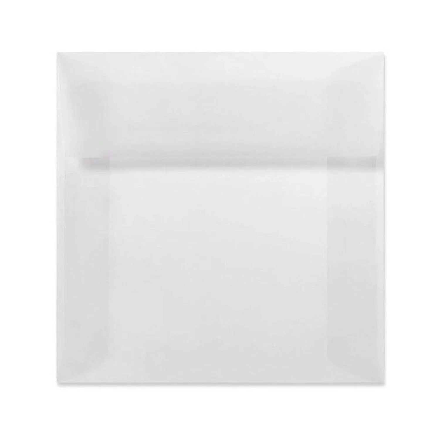 LUX 9 x 9 Square Envelopes 2 11/16 x 3 11/16  Clear Translucent 8585-50-50
