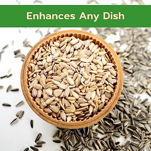 Sincerely Nuts Sunflower Seed Kernels Raw (No Shell) (1lb bag) | Delicious Antioxidant Rich Snack | Source of Protein, Fiber, Essential Vitamins & Minerals | Vegan and Gluten Free