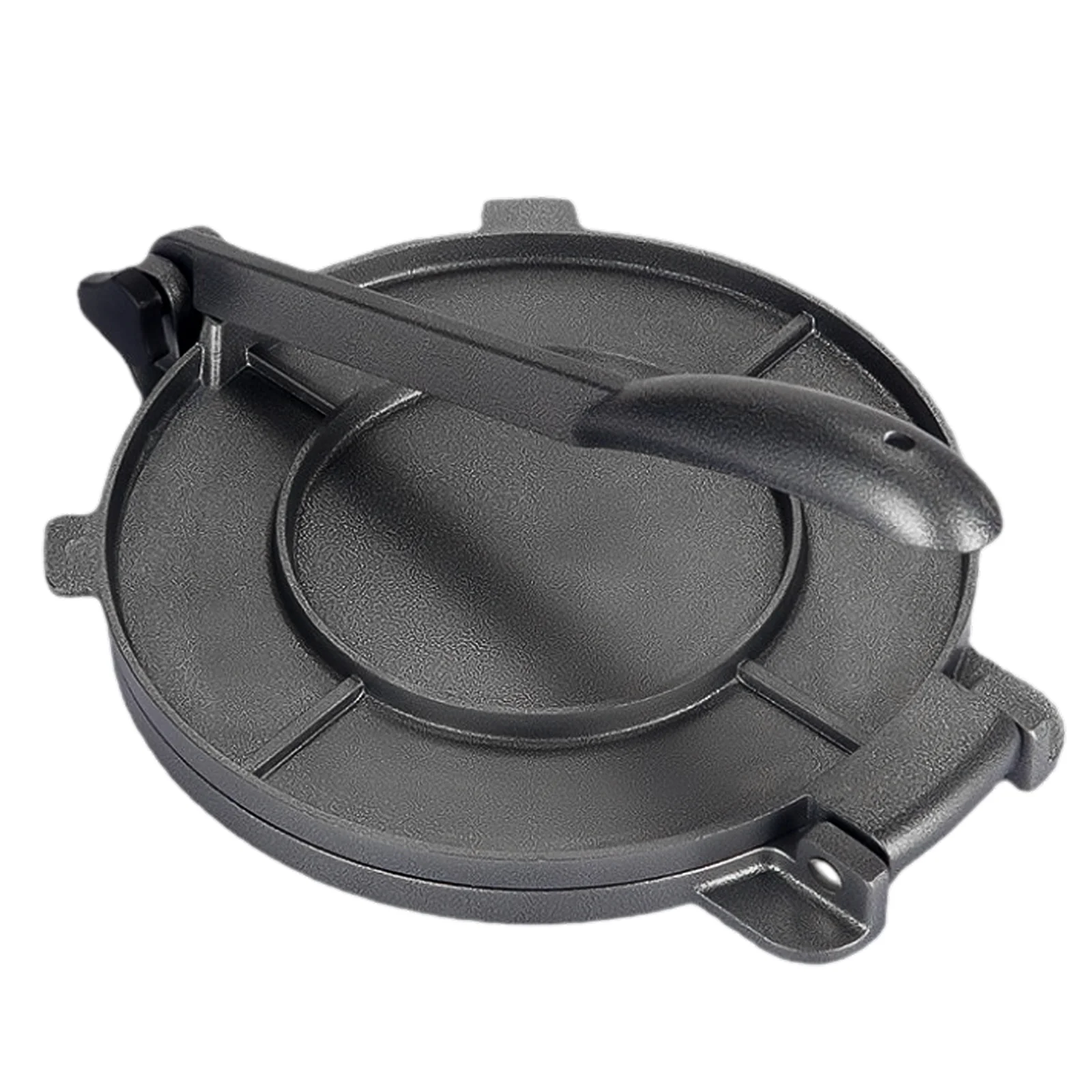 Andoer Tortilla Press for Corn, Dough, Pizza, Pie Heavy Duty 8 inch Aluminum Alloy Pre Seasoned Roti Maker with Handle