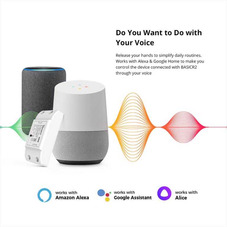 Sonoff BasicR2 10A Smart WiFi Wireless Light Switch Universal DIY Module for Smart Home Automation Solution