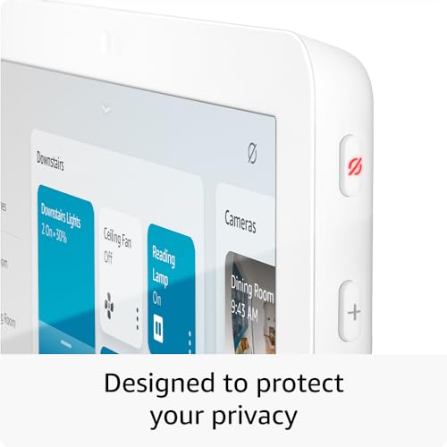 Amazon Echo Hub | 8” smart home control panel with Alexa | Compatible with thousands of devices