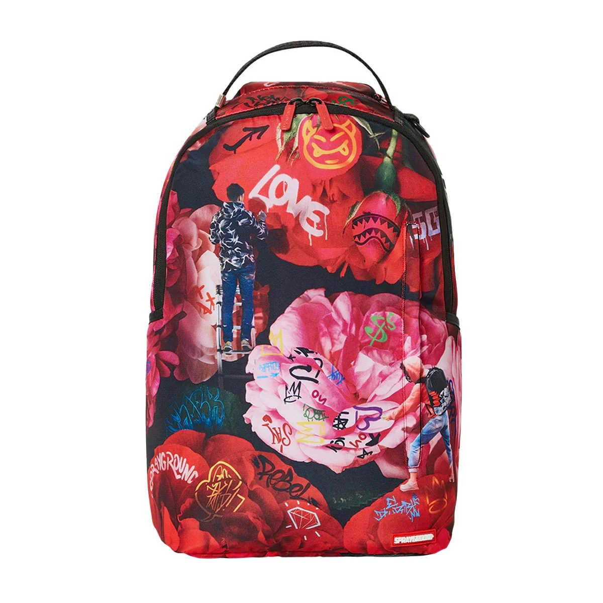 SPRAYGROUND UNISEX PAINTED ROSES BACKPACK