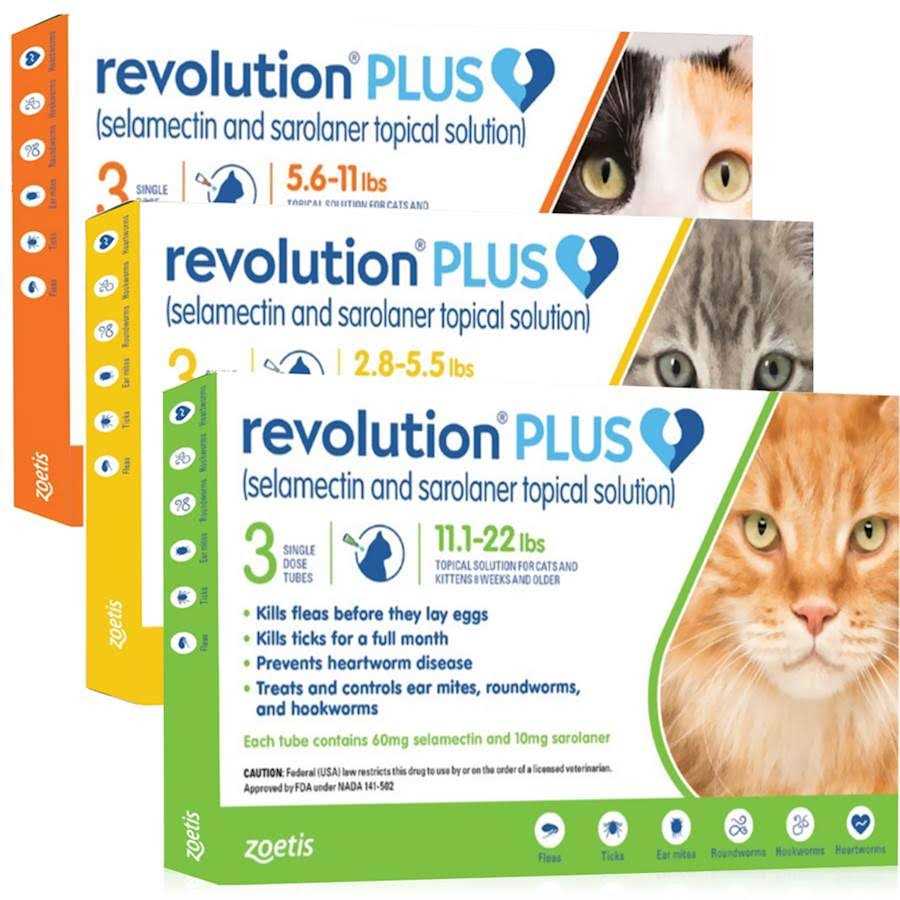 Revolution Plus for Cats 11.1 - Pet Supplies online store
