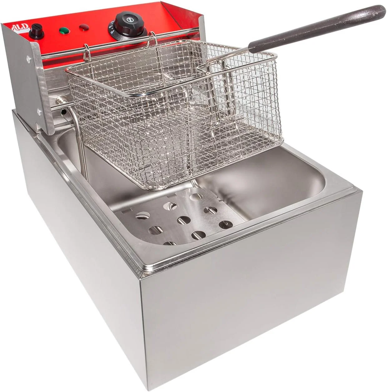 Deep Fryer | 1 & 2 Baskets | Frying Machine (1-Basket (6 L))