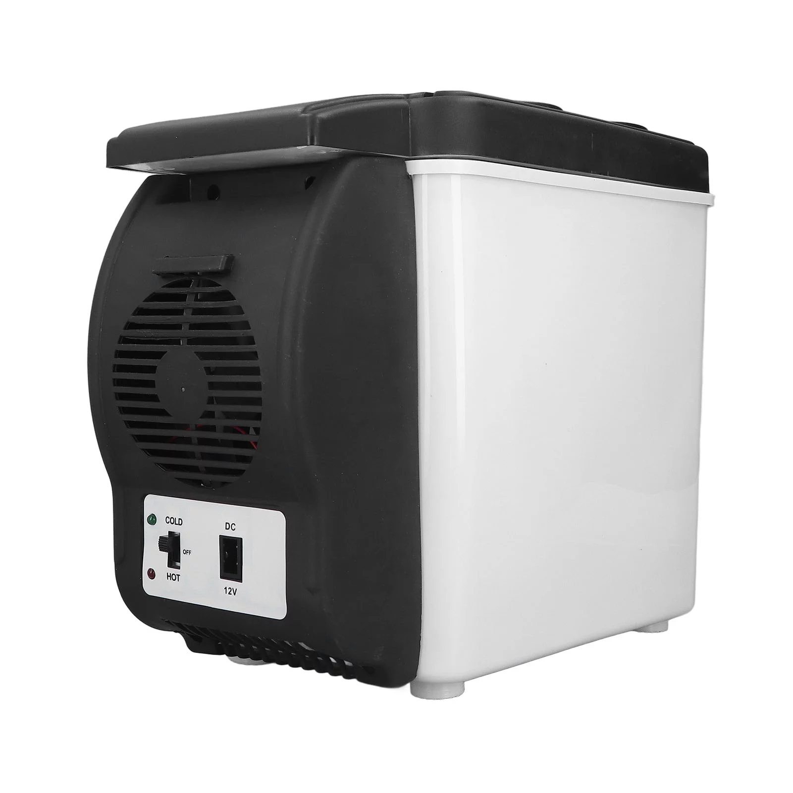 6L Car Refrigerator, 12 Volt Portable Electric Cooler Warmer for Cars,12.6 x 10.4 x 7.5in