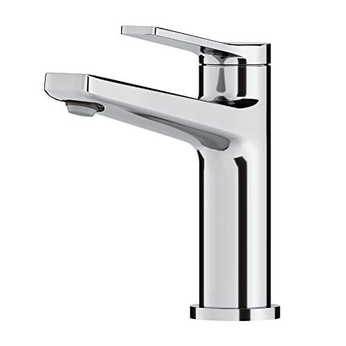 KRAUS Indy Single Handle One Hole Bathroom Sink Faucet in Chrome, KBF-1411CH