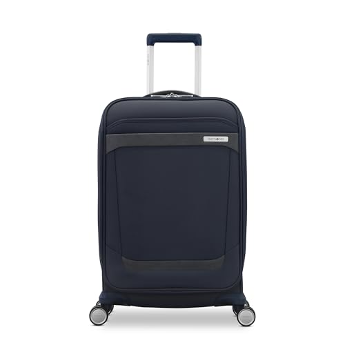 Samsonite Elevation Plus 22-Inch Carry-On - Expandable Softside Spinner Luggage - Cypress Green