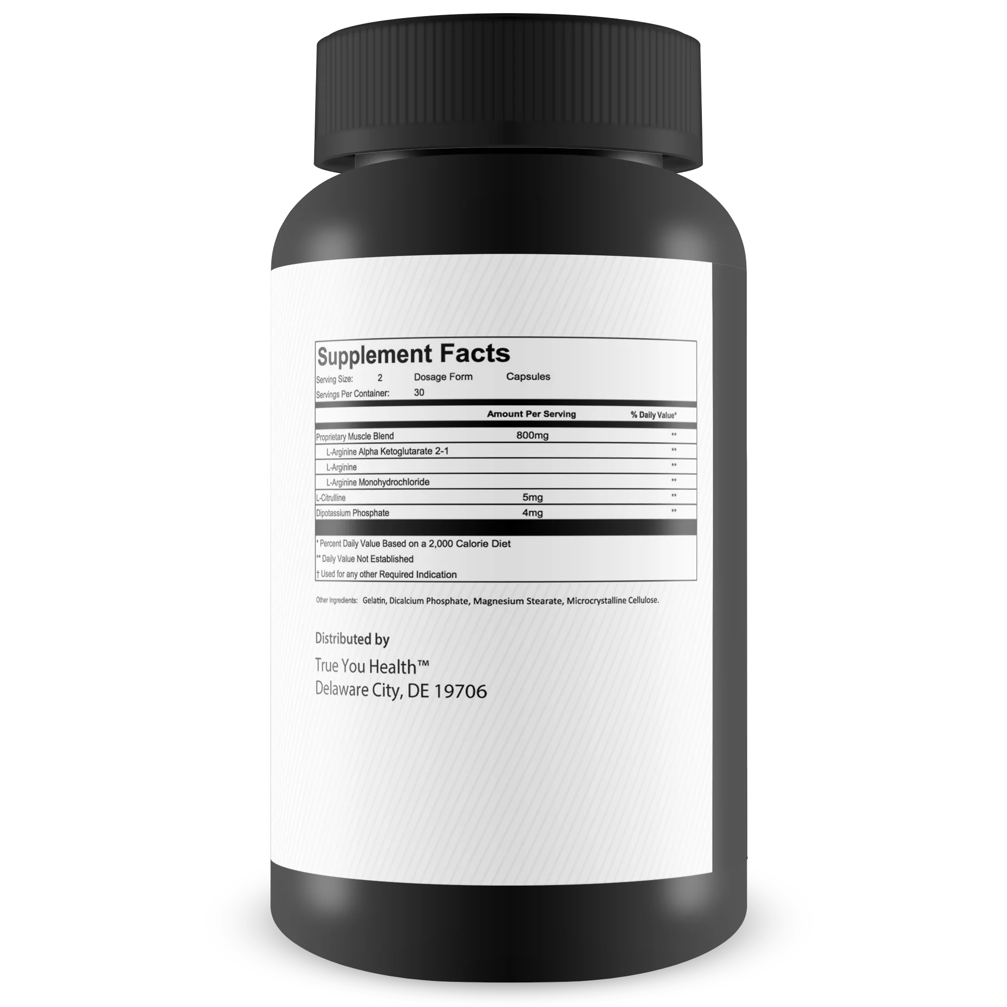 True Vitaliti Pro Blood Flow Pro L-Arginine - Our Best Circulation Supplement for True Vitality Male Blood Flow & Circulation Health - L-Arginine Mens Circulation Supplement - Help Blood Flow