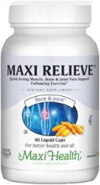 Maxi Health Kosher Maxi Relieve - 60 Liquid Capsules