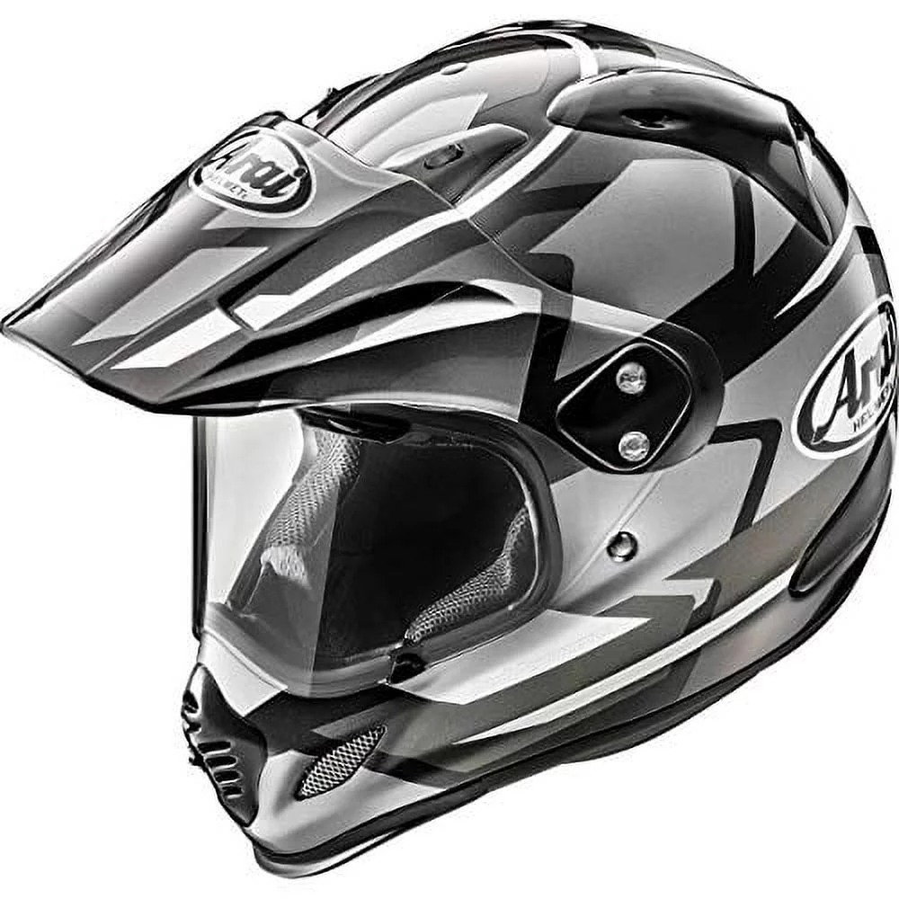 Arai XD-4 Depart Dual Sport Motorcycle Helmet (M2020D) Black/Silver Frost XS