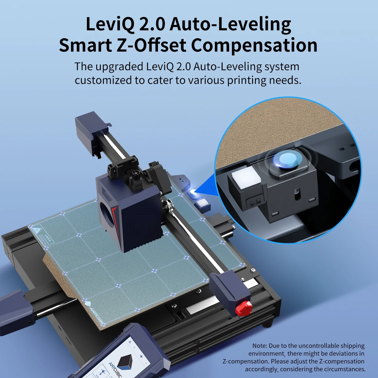 Anycubic Kobra 2 3D Printer, 6X Faster Speed Firmware Upgrades Auto Leveling Pre-Installed with Upgraded Extrusion System Efficient and Precise Delivery 8.7