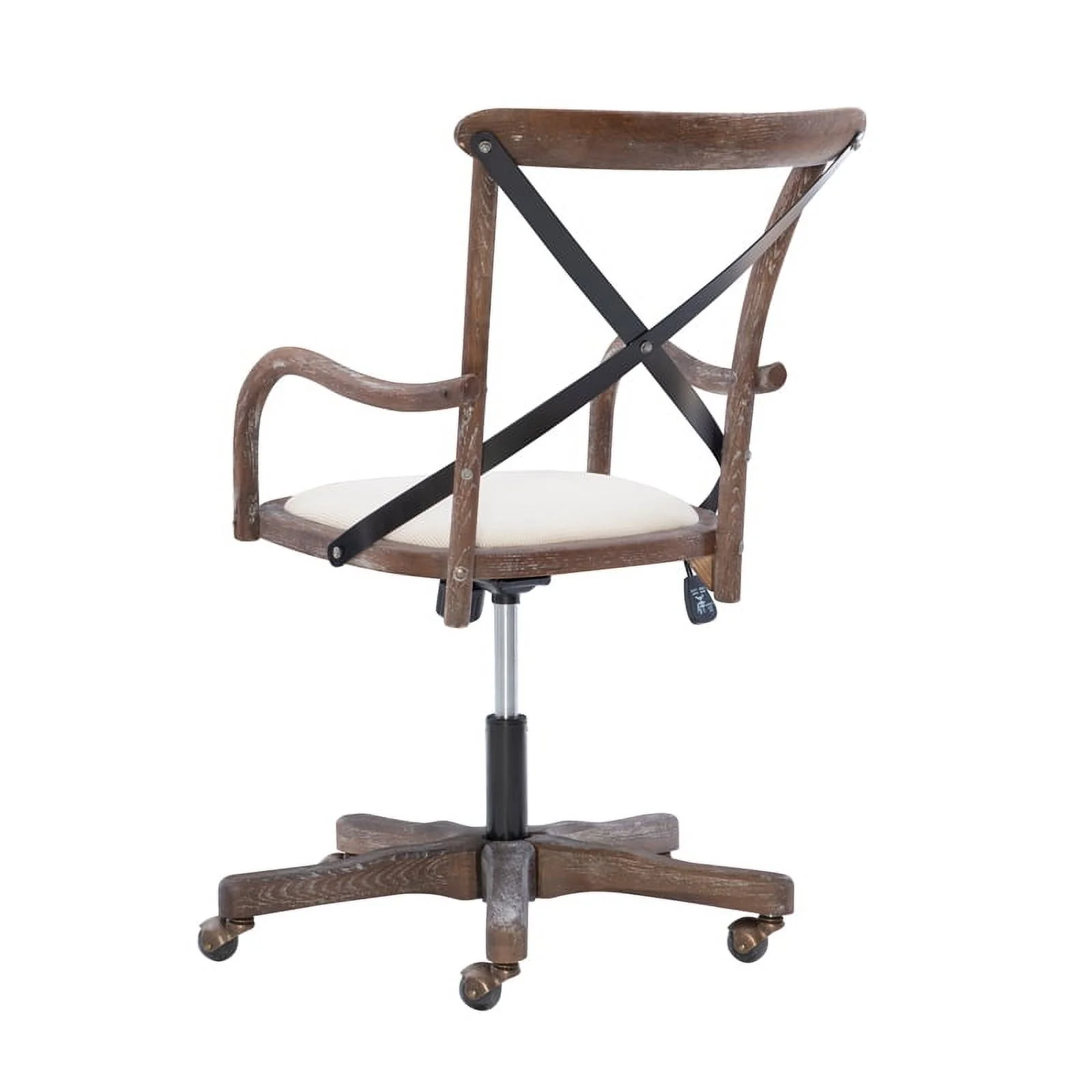 UrbanPro Transitional Wood Office Chair in Brown