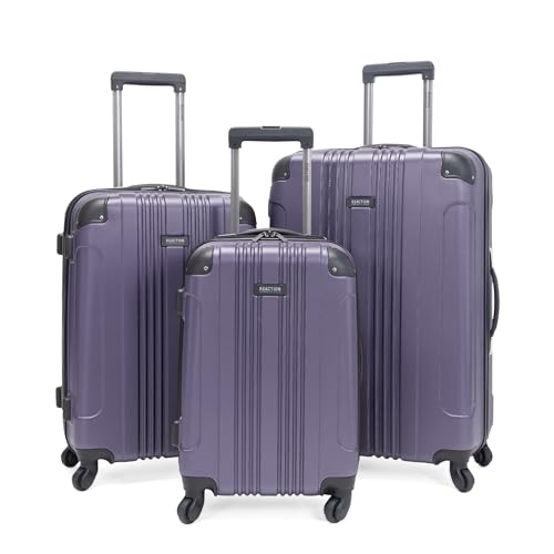 Kenneth Cole REACTION Out of Bounds Lightweight Hardshell 4-Wheel Spinner Luggage, Cobalt Blue, 20-Inch Carry On