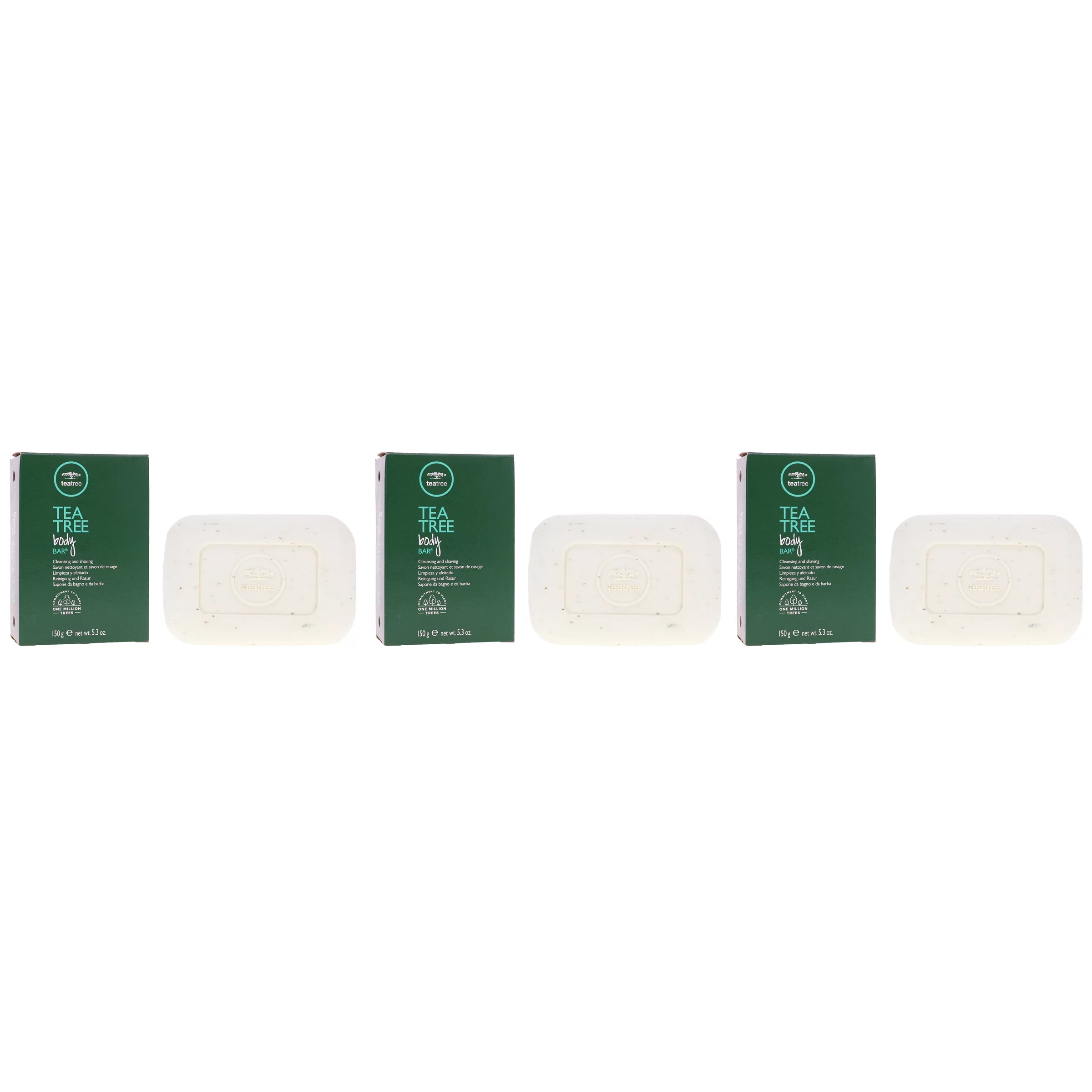 Paul Mitchell Tea Tree Body Bar 5.3 oz 3 Pack