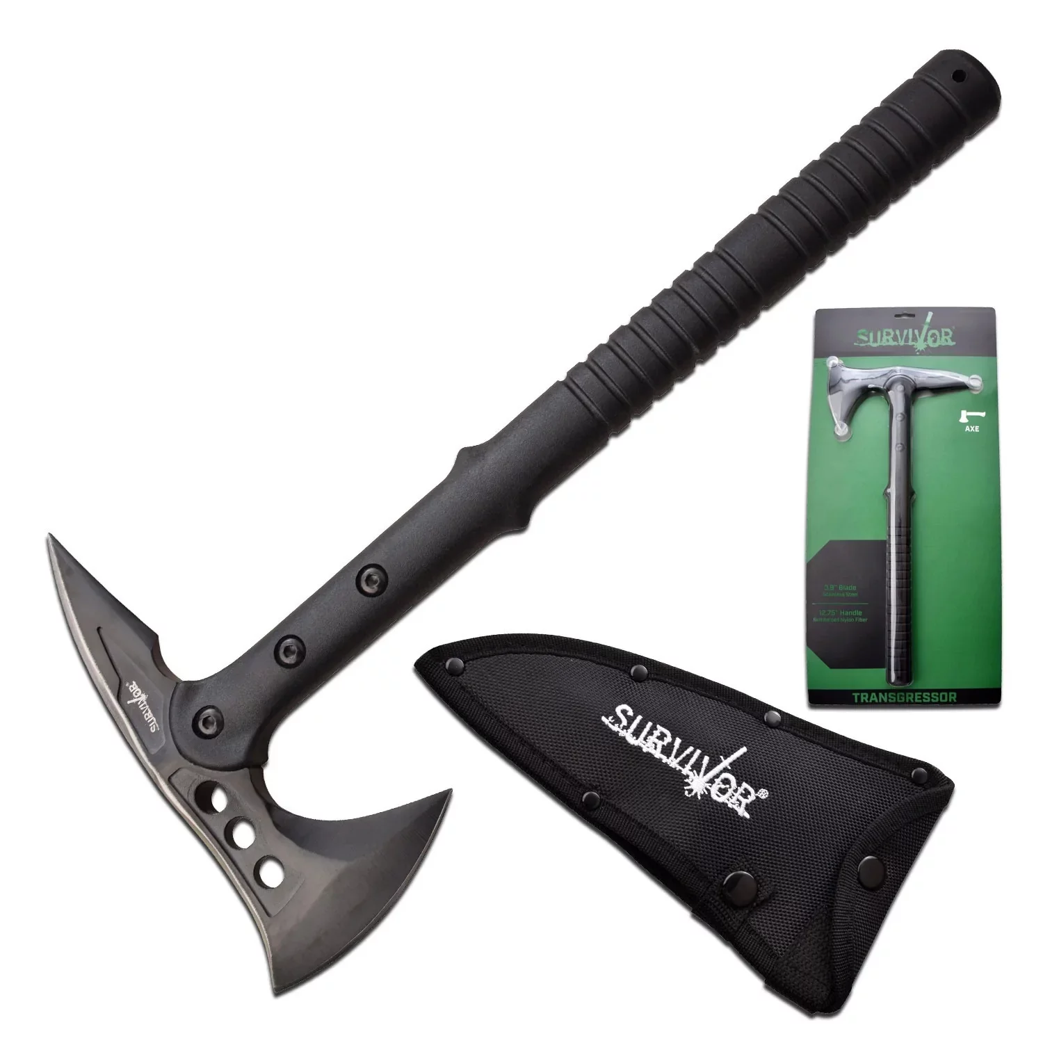 Survivor - TRANSGRESSOR - Tomahawk (Clamshell) - SV-AXE002BKCS
