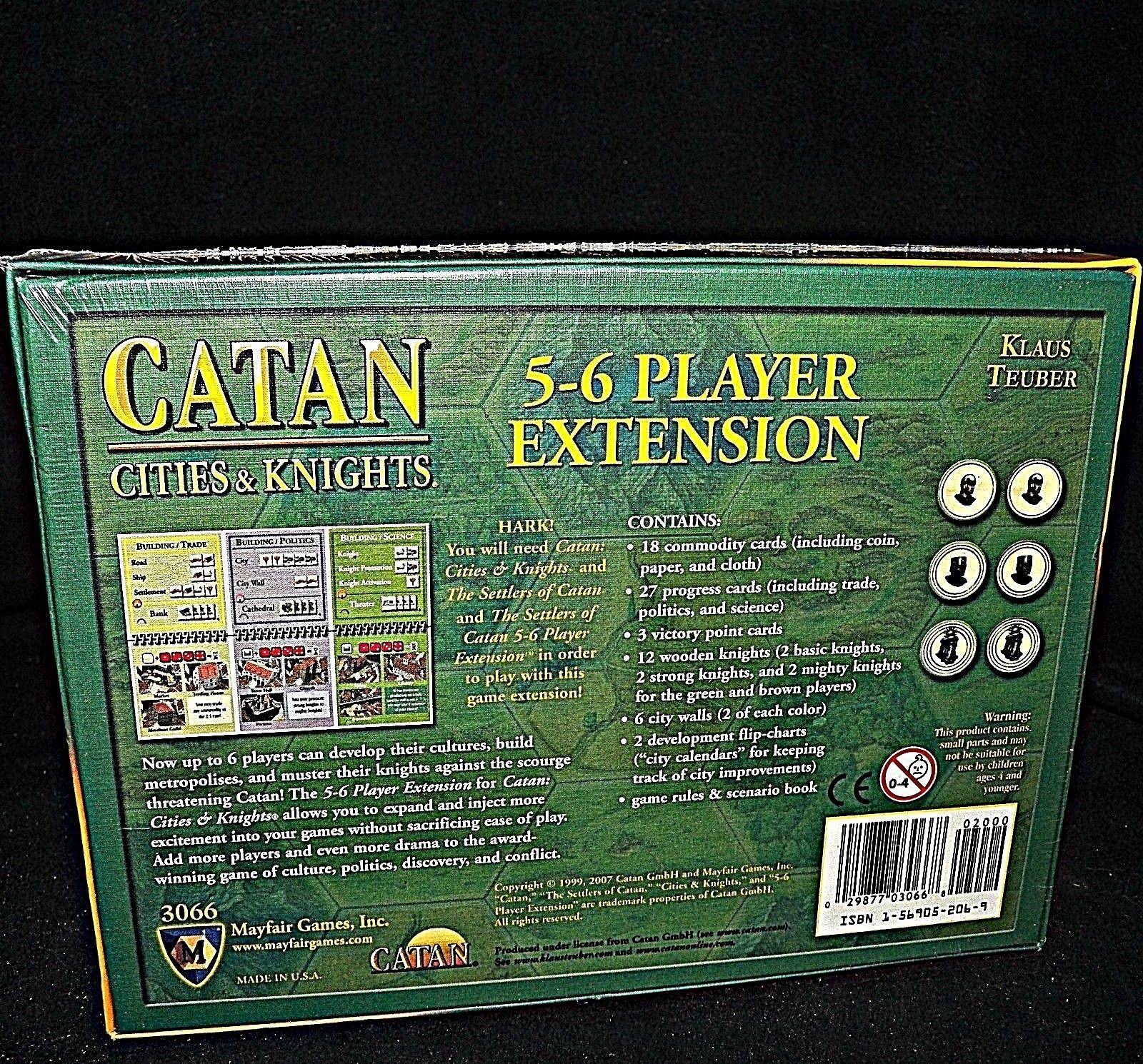 Catan Cities u0026 Knights 5-6 Player Extension