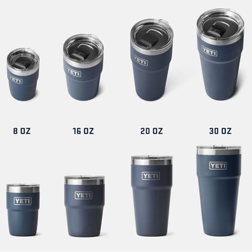YETI Rambler 30 oz Stackable Tumbler, Stainless Steel, Vacuum Insulated with MagSlider Lid