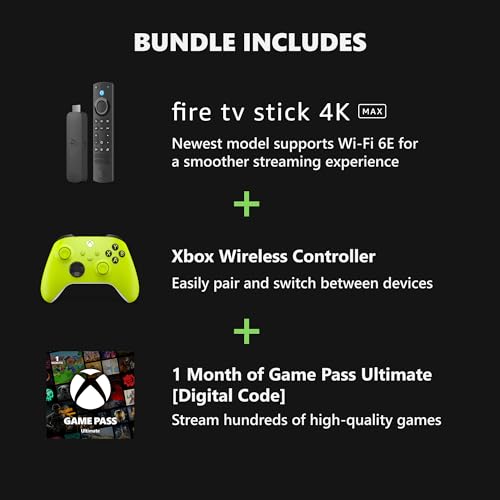 Xbox Wireless Gaming Controller (2025) – Carbon Black – Play on Xbox, Windows, Android, iOS, FireTV Sticks, Smart TVs, VR Headsets