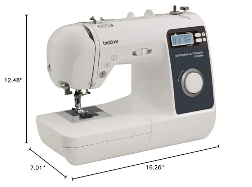 Brother ST150HDH Sewing Machine, Strong & Tough, 50 Built-in Stitches, LCD Display, 9 Included Feet