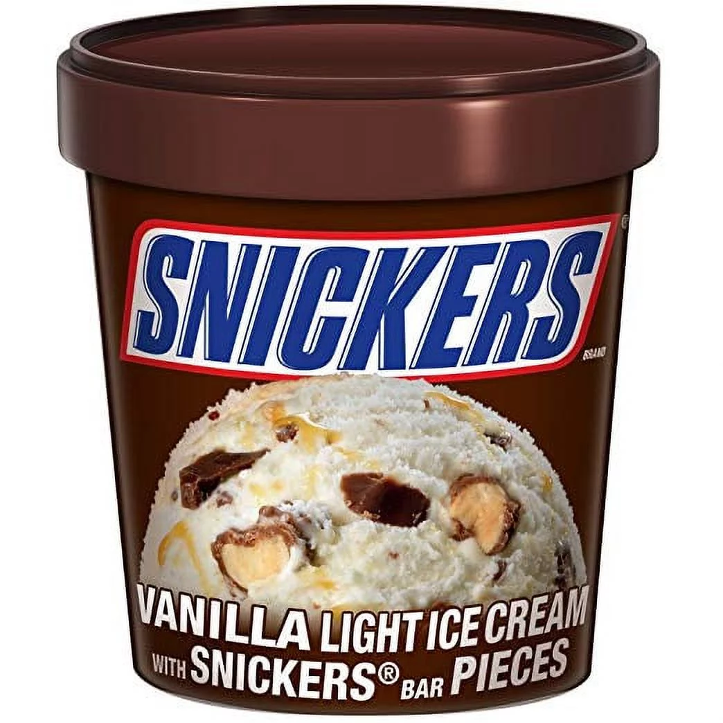 SNICKERS Ice Cream, Pint (4 Count)