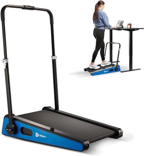 Lifepro Smallest Portable 30in Small Mini Walking Pad Treadmill Installation Free, Adjustable Incline, Under Desk Work Compact Treadmills for Home/Office - Max Load 220Lbs & Speed 3MPH