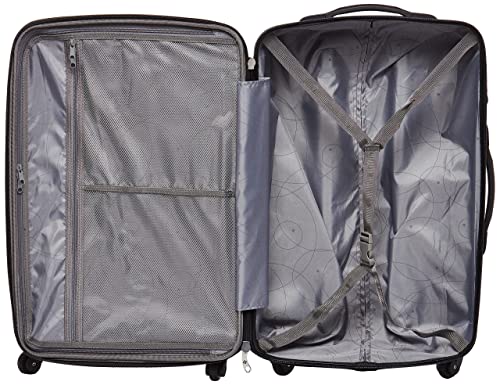 Samsonite Winfield 2 Hardside Expandable Luggage with Spinner Wheels, Brushed Anthracite, Checked-Large 28-Inch