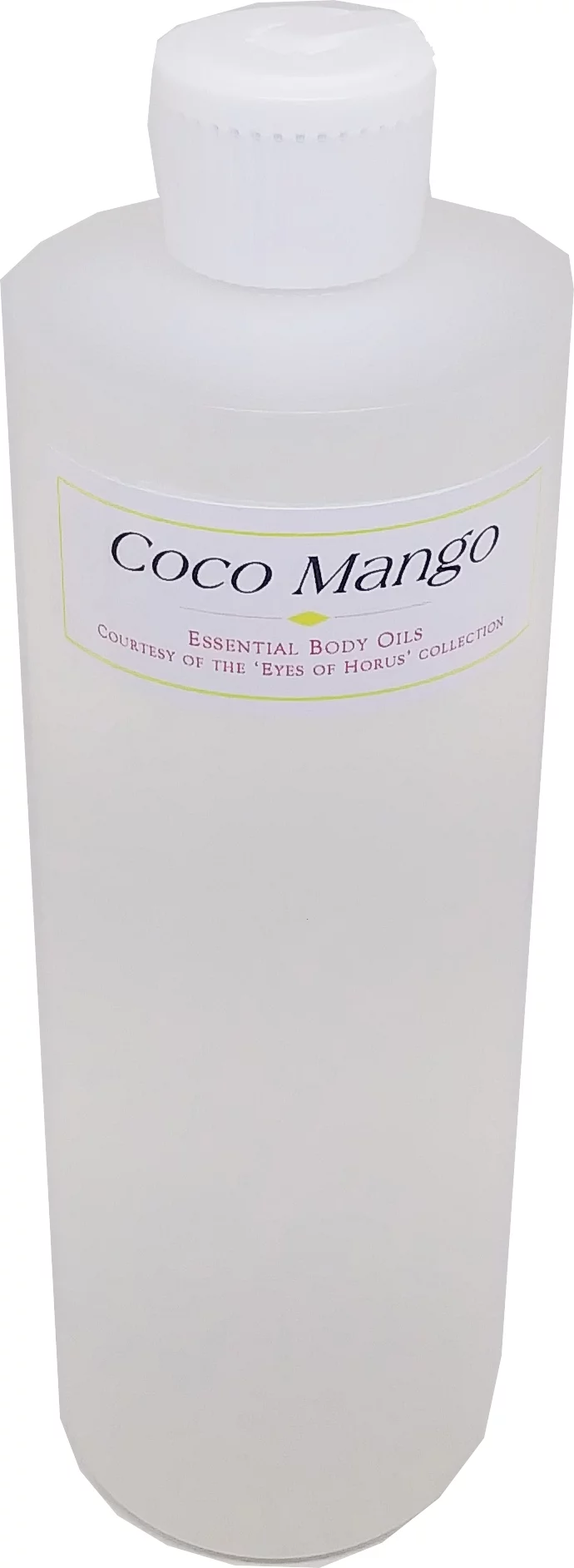 Coco Mango Scented Body Oil Fragrance [Flip Cap - HDPE Plastic - Clear - 1 lb.]