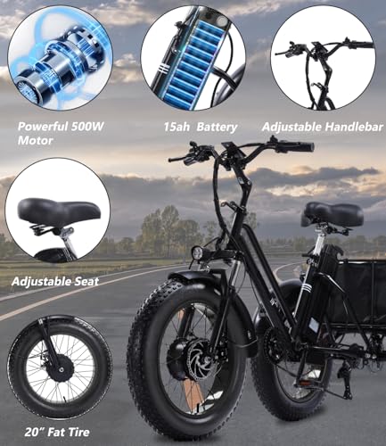Adult Electric Tricycle Adult Tricycle 3 Wheel Bikes Adults Electric Three Wheel Bike