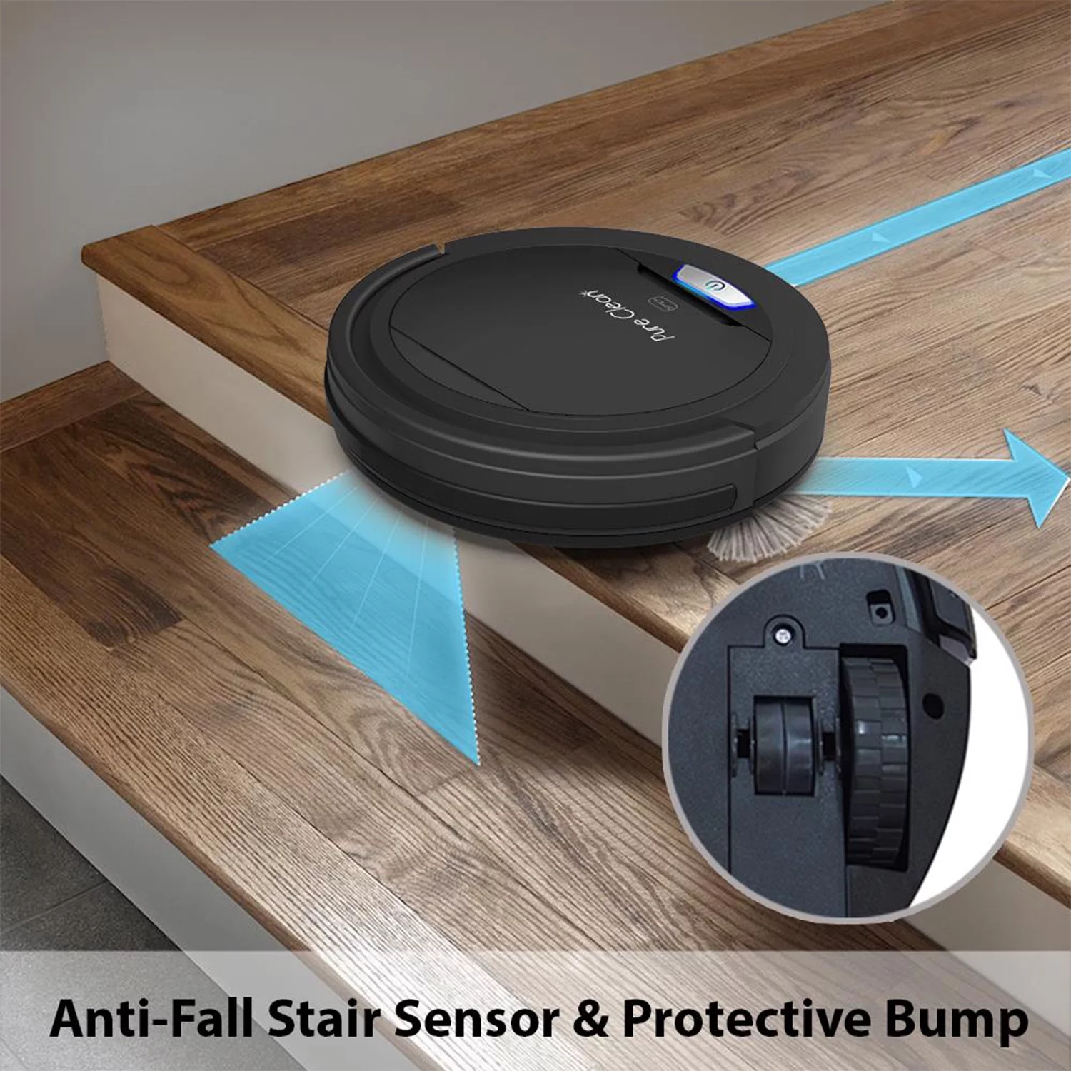 Pyle Pure Clean Home Cleaning System Smart Automatic Robot Vacuum