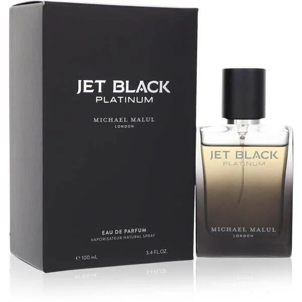 Jet Black Platinum by Michael Malul Eau De Parfum Spray 3.4 oz