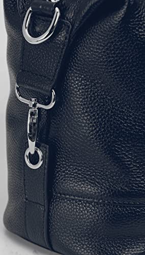 HESHE Womens Genuine Leather Handbags Purse Crossbody Satchel Tote Bags Ladies Real Leather Bags