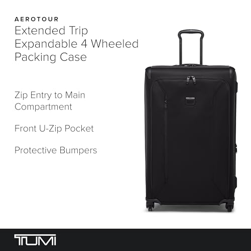 TUMI - Aerotour 4 Wheel Expandable Luggage - Men's and Women's Business and Leisure Travel Suitcase - 21.75